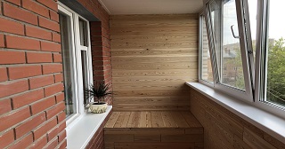 Отделка, остекление, утепление балконов в Лянторе от 211 руб. м/2.